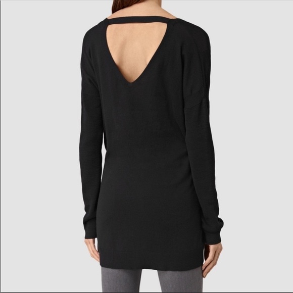 All Saints- Silk Twist Wool Jumper Sweater - Small - Picture 4 of 9